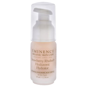 Eminence open jar texture close-up highlighting lightweight gel-cream hydration