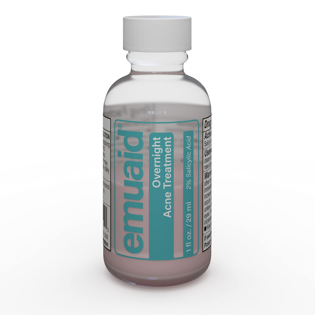 emuaid applying ointment to chest blemish demonstrating body acne use
