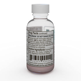 emuaid jar on nightstand suggesting convenient overnight spot treatment routine