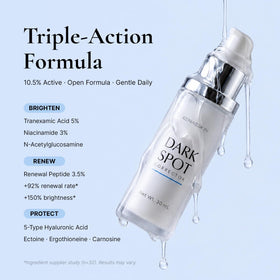 EnaSkin being applied to hand to show simple, mess‑free application benefit