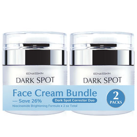 EnaSkin front packaging showing two bottles for value and continuous use