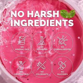 Enaskin Naturals ingredient collage featuring collagen and shea butter
