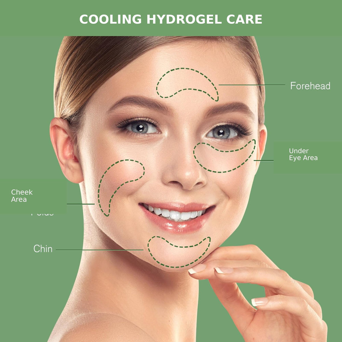 enaskin naturals close-up of hydrogel texture highlighting cooling feel