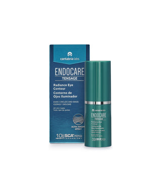 Endocare Tensage ingredient label closeup highlighting restorative technology