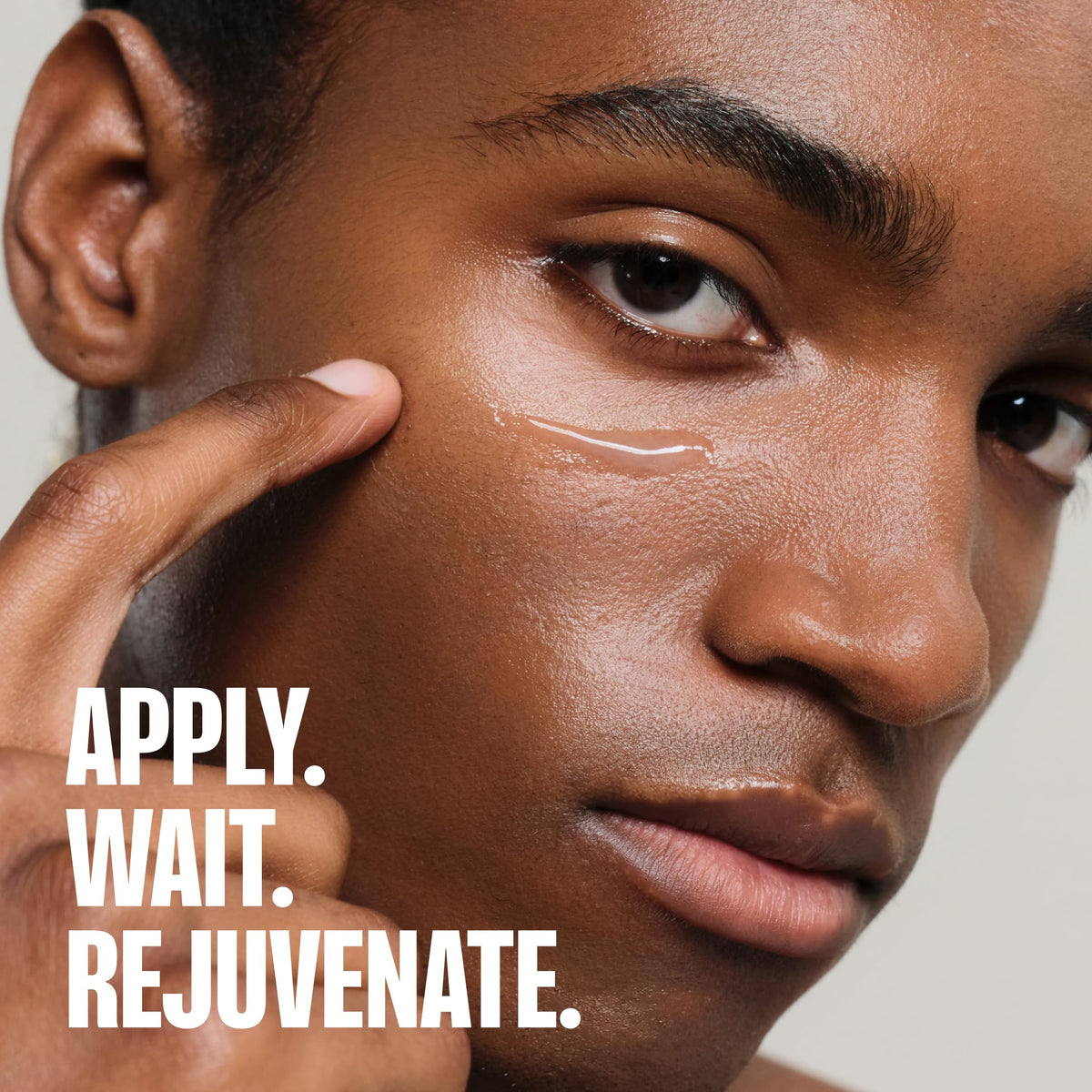 ENHANSE before and after comparison illustrating visible brightening and reduced puffiness