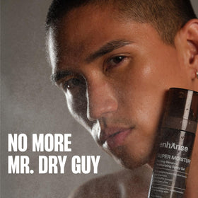 ENHANSE gel mist texture closeup showing lightweight cushiony hydration
