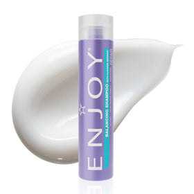 Enjoy front bottle showing label and benefit for gentle cleansing