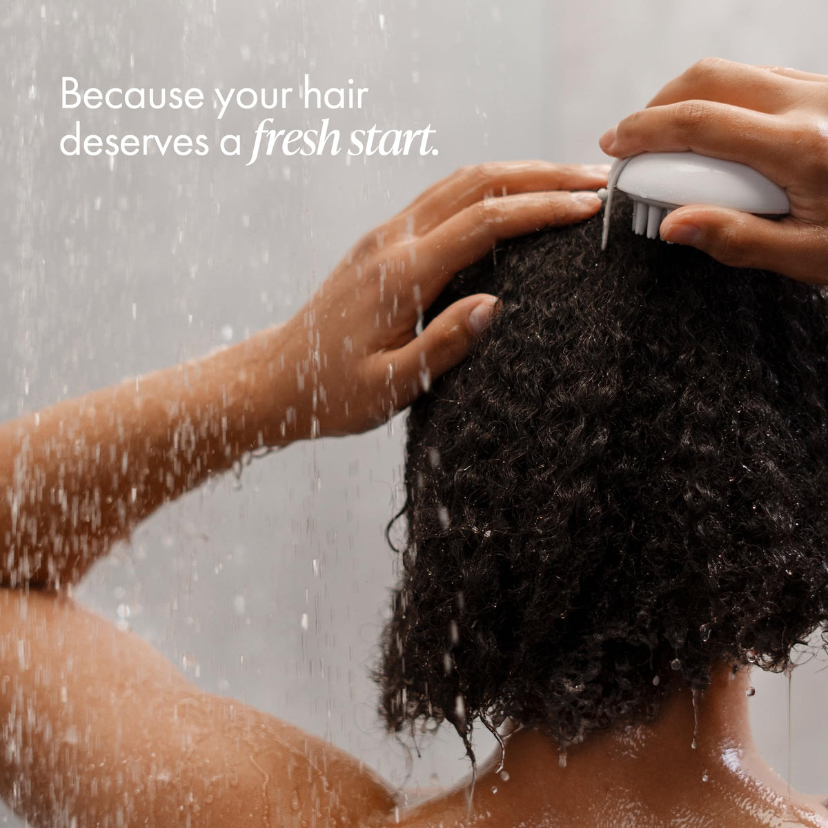 Enjoy lather texture and foam showing deep-clean sensation