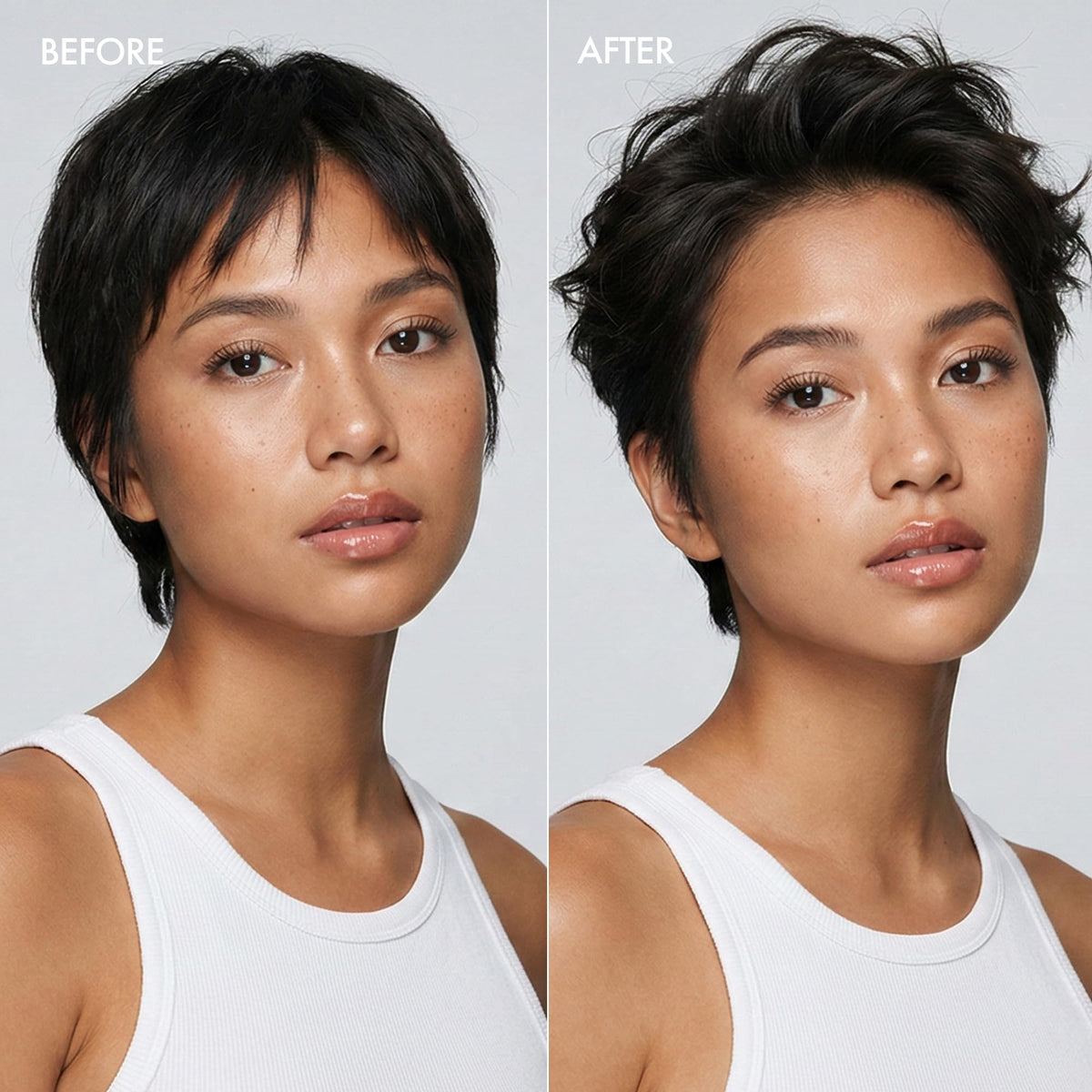 Enjoy applying wax with fingers demonstrating easy work-through benefit