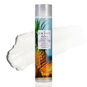Enjoy front packaging showing jar and product name with clear sizing benefit