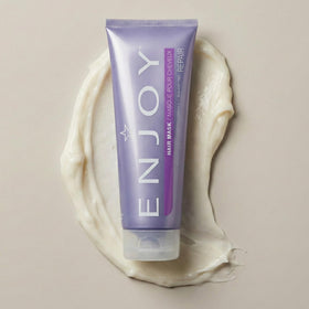 Enjoy hair mask with keratin and pea protein ingredients for strength