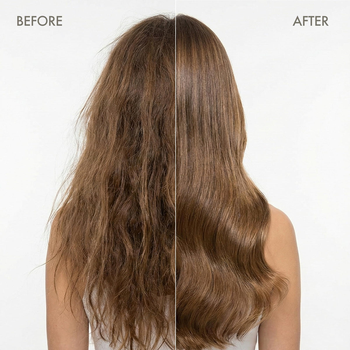 Enjoy shampoo applied to wet hair demonstrating cleansing benefit