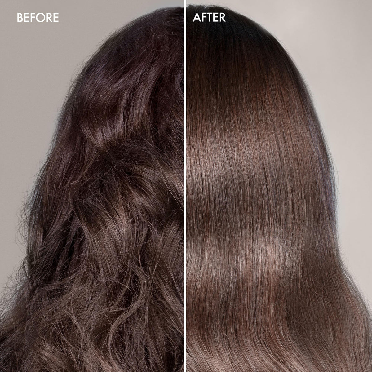Enjoy in use during blow-dryer styling showing heat protection and smoother results