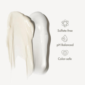 Enjoy ingredient label closeup showing color-safe and sulfate-free benefits