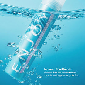 Enjoy pump dispensing conditioner highlighting easy application