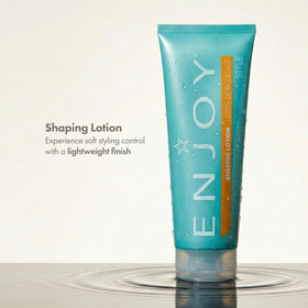 Enjoy close-up of lotion texture highlighting weightless smoothness