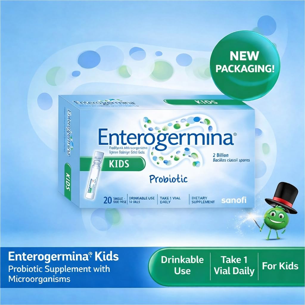 Generic EnterogerminaKids liquid drop texture illustrating smooth, easy-pour formula