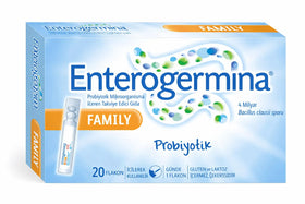 EnterogerminaAdult front pack view showing contents and compact design benefit