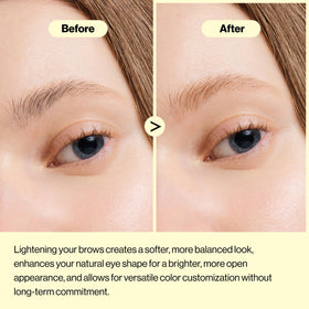 ENTROPY MAKE UP developer cream tube for gentle, ammonia-free lift