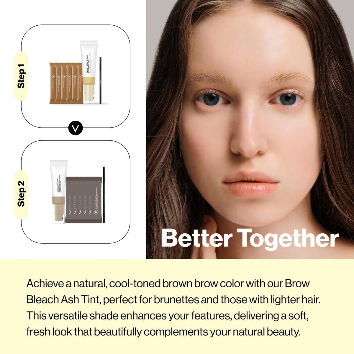 ENTROPY MAKE UP mixed bleach paste texture for quick, even application