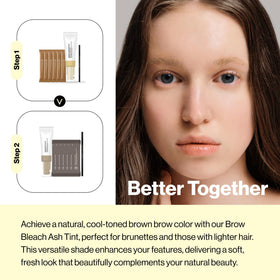 ENTROPY MAKE UP mixed bleach paste texture for quick, even application