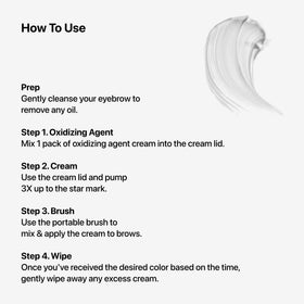 ENTROPY MAKE UP application in use on model demonstrating easy at-home tinting