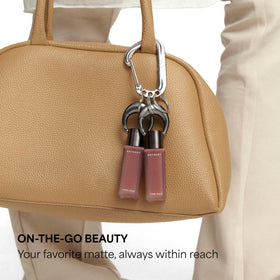 ENTROPY MAKE UP lips model close showing natural MLBB effect and soft-focus finish