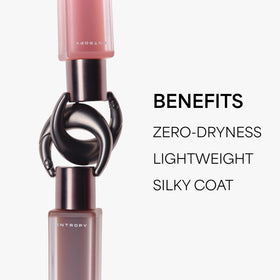 ENTROPY MAKE UP swatch on arm showing cement gray pigment and blendable layers