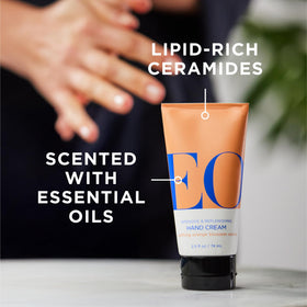 EO close-up of cream texture highlighting smooth absorbent hydration
