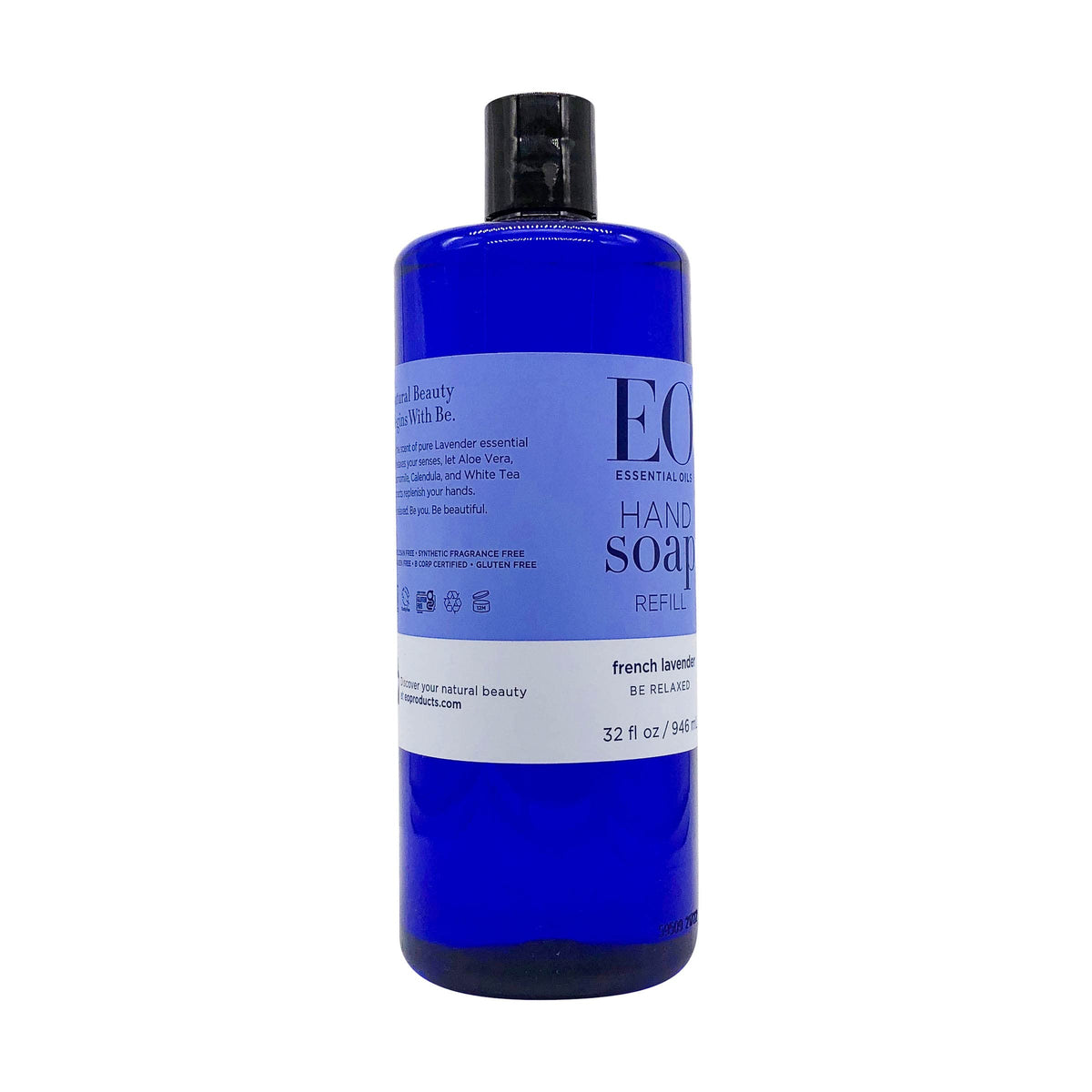 EO close-up of the liquid texture highlighting gentle coconut-derived lather
