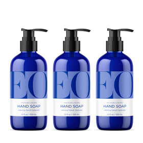 EO bottle front packaging showing label and lavender scent benefits