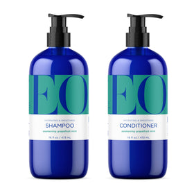 EO grapefruit and mint front packaging shows both 16oz bottles with bright scent