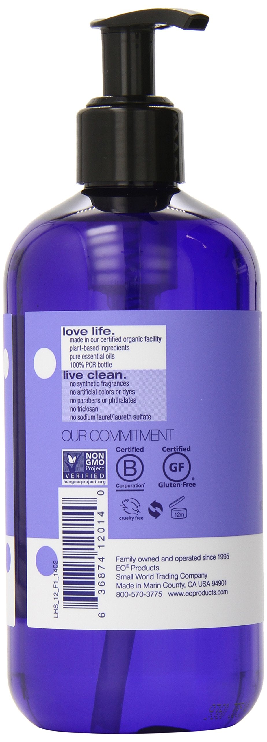 EO bottle in bathroom sink showing easy dispensing and everyday convenience