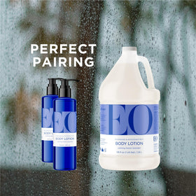 EO label close-up highlighting botanical ingredients and transparency benefit