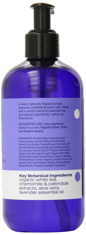EO texture close-up foam demonstrating gentle cleansing and moisturizing
