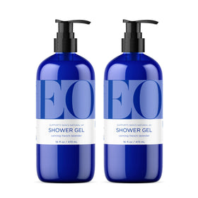 EO lavender front packaging showing dual 16 oz bottles and calming label benefit