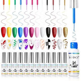 eodci front packaging showing 12 colors for easy selection and quick reference