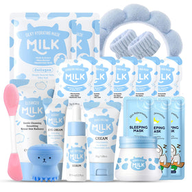 EONFAVE front packaging showing the milk kids skincare set, ideal for gifting