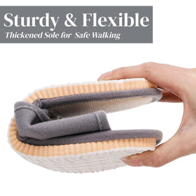 Eorbow terry fabric detail showing breathable linen-cotton surface for comfort