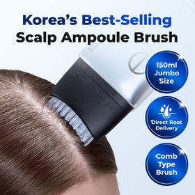 EPAIS comb applicator close-up highlighting 38 tips for precise scalp delivery