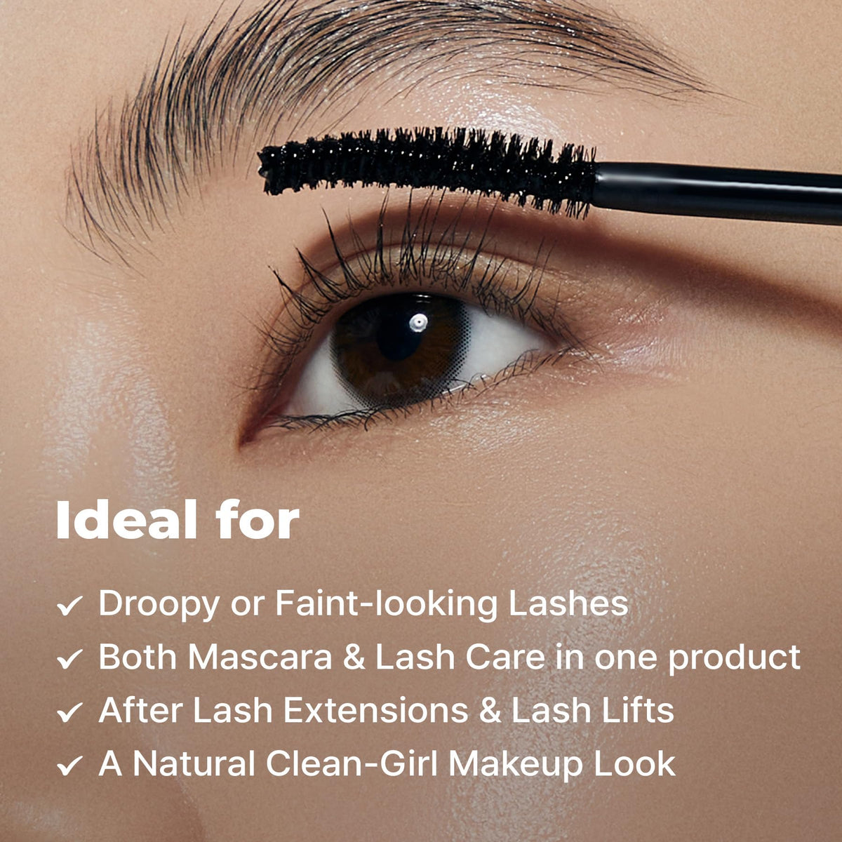 EPAIS demonstrating safe use with eyelash extensions for compatibility