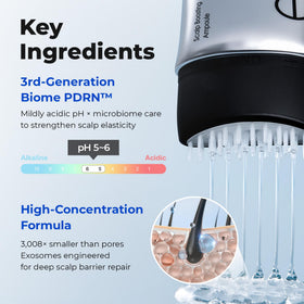 EPAIS label and ingredient panel showing Biome PDRN and exosome technology