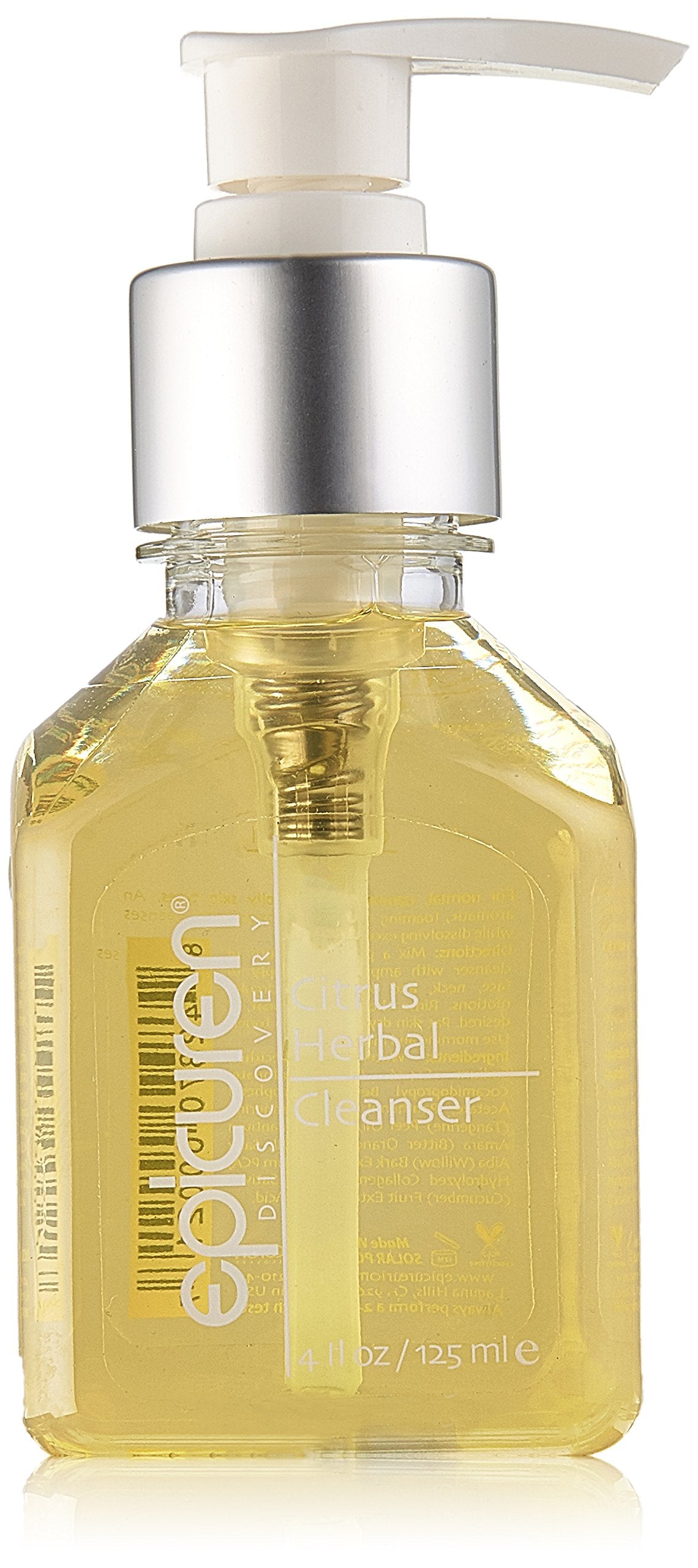 epicuren DISCOVERY front packaging shows cleanser and fresh citrus benefit