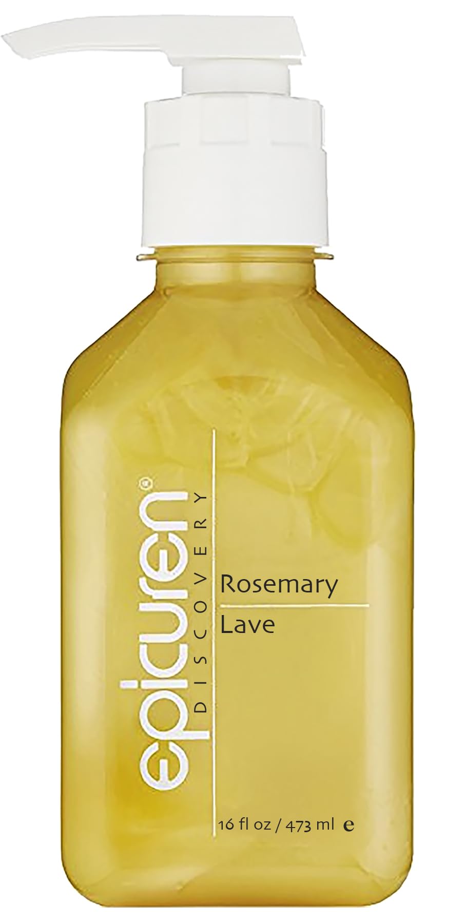 epicuren DISCOVERY rosemary lave front bottle shot showing label and calming rosemary scent benefit