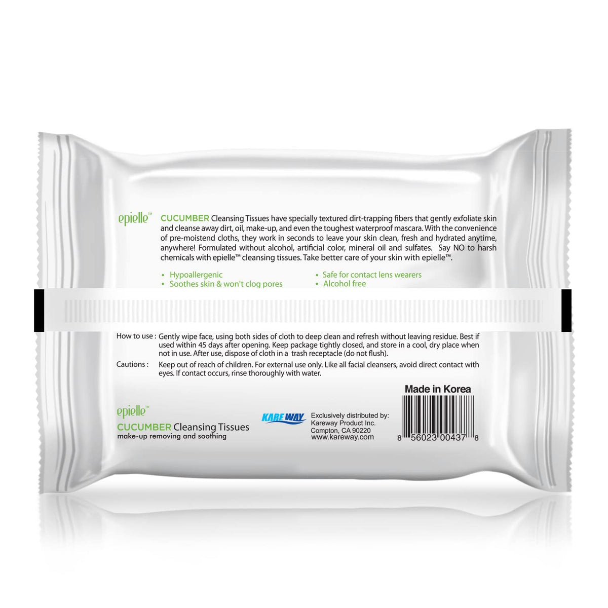 Epielle wipes on bathroom vanity illustrating daily skincare convenience
