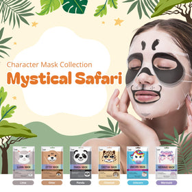 Epielle otter mask close-up revealing pattern and a hydrating serum boost