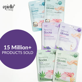 Epielle cream texture close-up highlighting rich emulsion for soft feet