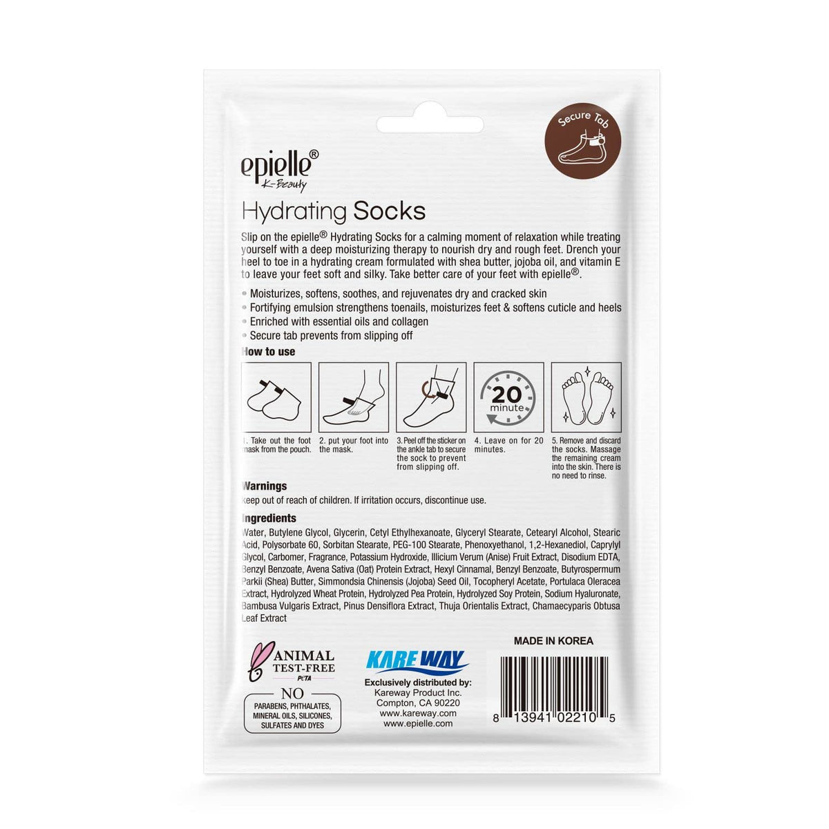 Epielle six pairs laid out indicating value pack and convenience