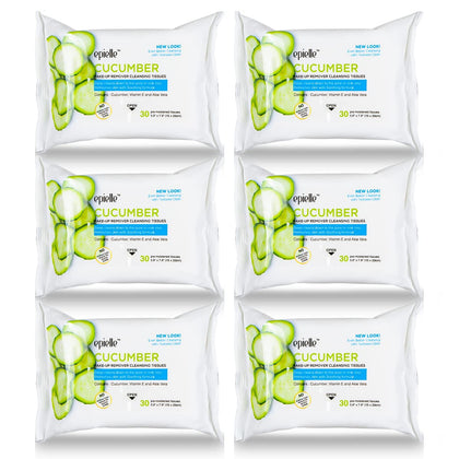 Epielle front pack showing brand and cucumber benefits for gentle cleansing
