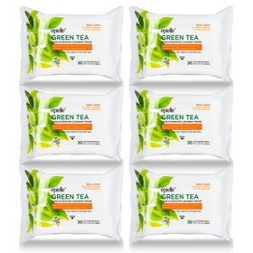 Epielle front packaging showing 30-count pack and green tea branding for convenience